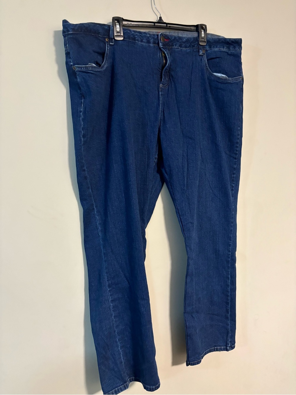 SMITH Women's Straight-Leg Jeans in Deep Blue